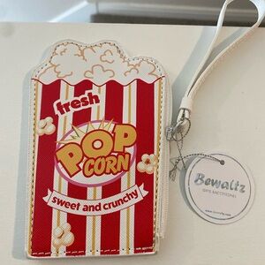 Popcorn Themed Wristlet